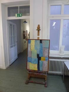 Ausstellungsrundgang in den Ateliers der wfk